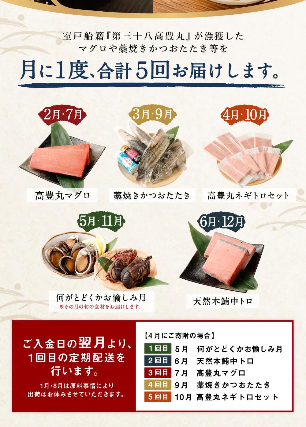 【5回お届け定期便】タカシン水産 人気 定期便