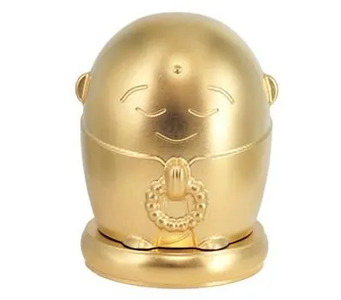 ありがとう地蔵（カプセル納骨像）金箔３連タイプ｜鳥取 岩美【77045】