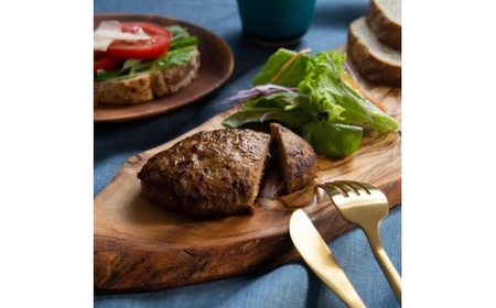 【定期便6回】栃木県産の赤身牛 特製 手ごねハンバーグ 4個入り [ 冷凍便 ]| 定期便 ハンバーグ 栃木県産牛 赤身牛 前田牧場 国産牛 無添加 赤身肉 冷凍 手ごね 肉汁 ジューシー 簡単調理 