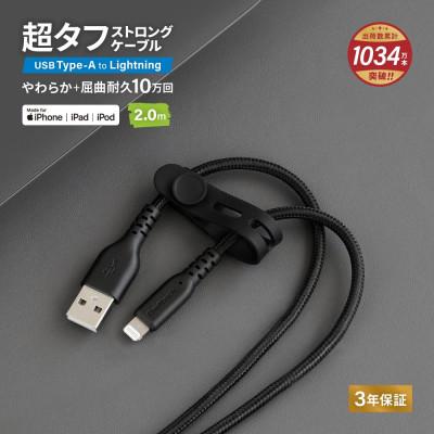 ふるさと納税 海老名市 (オウルテック) 急速充電2.4A/データ転送 Type-A to Lightningケーブル 2m