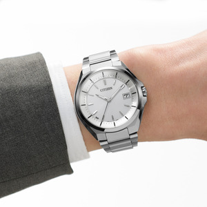 CITIZEN 光発電 エコドライブ電波　メンズ 時計アテッサ CB3010-57A