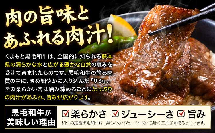 A4〜A5等級 黒毛和牛 切り落とし 上 カルビ 焼肉 切り落とし 300g《7-14日以内に出荷予定(土日祝除く)》くまもと黒毛和牛 熊本県 菊池市 上カルビ 焼肉用 黒毛和牛 焼肉 肉 お肉 和牛