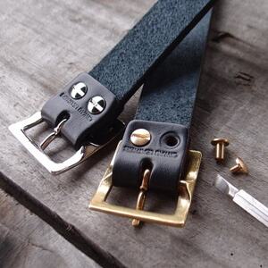 ラフテール【AGE CRAFT02(28mm) 】M　BELT-AC02-BK-SV-M【1639847】