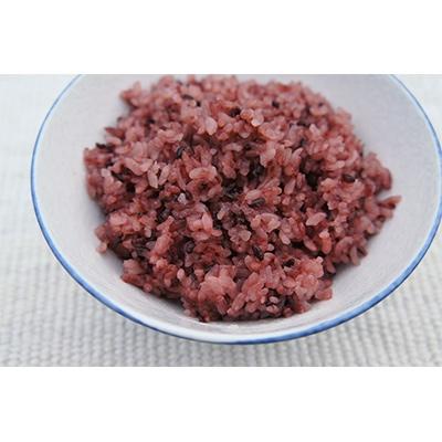 ふるさと納税 阿賀町 黒米・黒米野草茶3種・薬膳五穀米のセット |  | 01