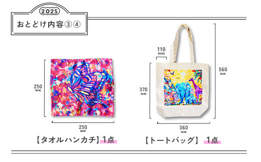 2025 壁掛け カレンダー&グッズセット  MARIKO IRIE 