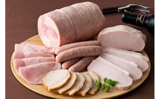 【カネ吉山本】琵琶ハムギフト5種詰め合わせ【Y141W】