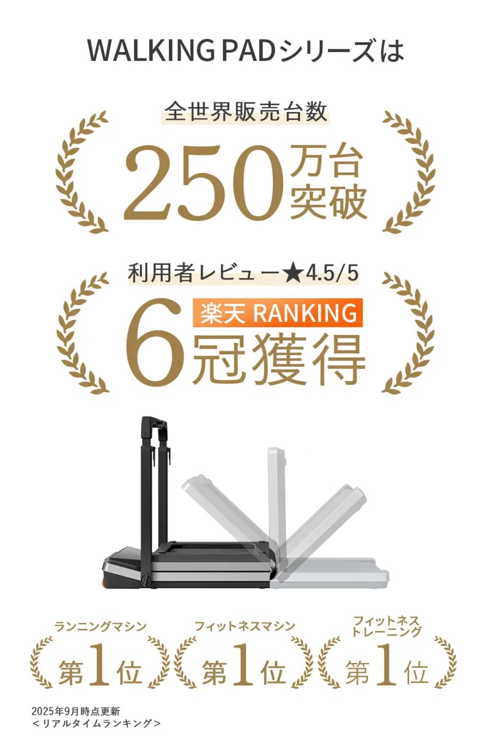 WalkingPad Sprint Bike (ブラック) [1457]