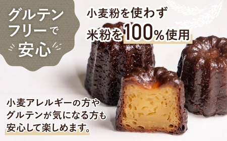 琉球PANA®︎米粉カヌレ 5個 スイーツ セット ギフト お菓子 グルテンフリー 沖縄市 / GLÜCKS[BCDY001]