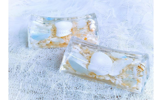 
             【Art grace】ハーバリウム箸置き　2個セット(薔薇・海からお選びください) | ハーバリウム 箸 箸置き はし 食器 おしゃれ 送料無料 東京 八王子
          