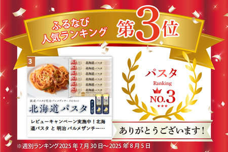 北海道パスタとパルメザンチーズセット パスタ 6袋 スパゲッティ