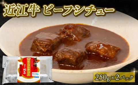 近江牛 ビーフシチュー 250g×2パック 和牛 黒毛和牛 高級 冷凍 ( 牛肉 ブランド おかず 三大和牛 贈り物 ギフト 国産 滋賀県 竜王町 岡喜 )