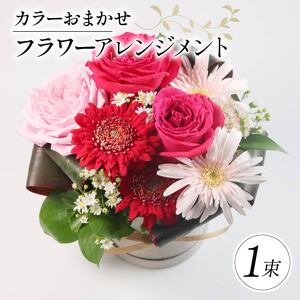【 贈答用 】花束 フラワーアレンジメント 母の日 おまかせカラー フラワーアレンジメント