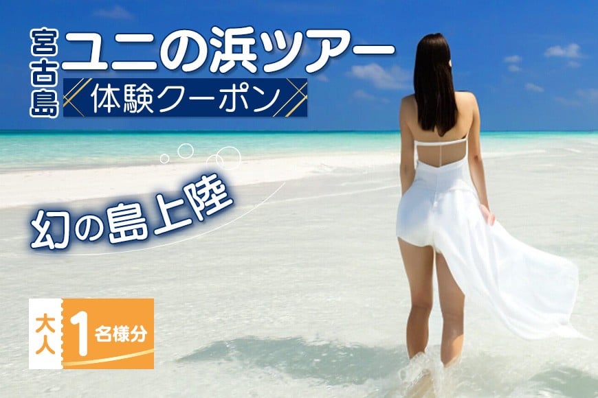 
            【宮古島】絶景貸切ツアー　ユニの浜ツアー（幻の島上陸）大人1名様分　うみさんぽ（MS03）
          