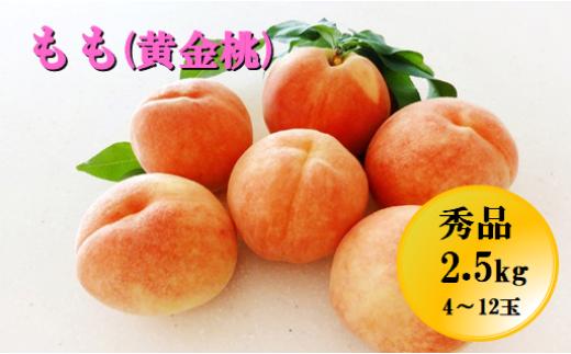 08-05-005　もも(黄金桃)2.5kg