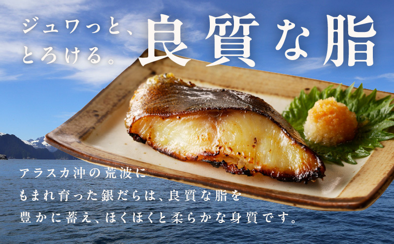 【定期便】銀鱈 西京漬け 120g×6切れ【厚切り 小分け  銀だら ぎんだら ギンダラ 海産物 魚 惣菜 西京焼き 味噌 お酒のあて 訳あり サイズ不揃い 2025年11月＆2026年5月発送】 G