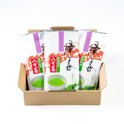 ふるさと納税 大牟田市 やすらぎの味!八女緑茶(煎茶)100g×3 |  | 01