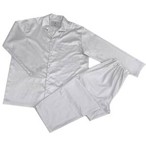 【シングル】プレミアムカバー25cm巾シーツ・掛・枕＆パジャマ(男女兼用Sサイズ)4点セット　色PL【1215946】