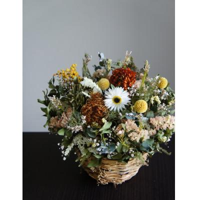 ふるさと納税 えびの市 季節のドライフラワーアレンジメント