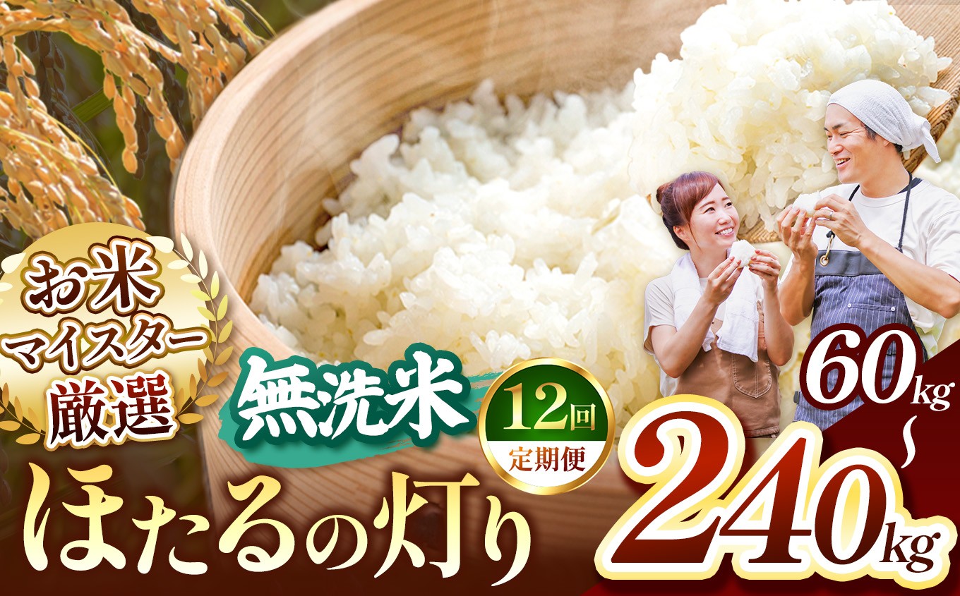 
                  【定期便12回】熊本県産 ほたるの灯り 無洗米 選べる 内容量 5kg ～ 20kg | お米 無洗米 ブレンド米 お米 家庭用 送料無料 お米 熊本 くまもと お米  熊本県  国産 KOKUSAN 国産米 熊本県 玉名市
                
