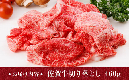 佐賀牛 牛肉切り落とし 460g /焼肉どすこい [UCC010] 牛肉切り落とし