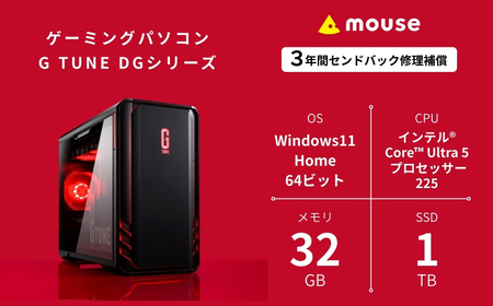 デスクトップパソコン ＜4点セット＞ マウスコンピューター 1701A