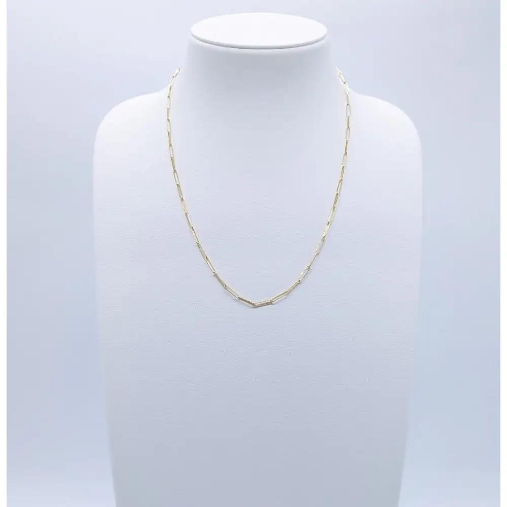 【18金イエローゴールドネックレス ミロワールS 50cm】｜ネックレス 富山市 山森製鎖 ジュエリー アクセサリー
