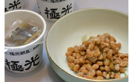 納豆 極光3P×10入り 1年分(12回/年)定期便