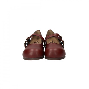 クロスベルトコンフォートシューズ｜ワイン M(23.5cm) レディース スリッポン ストラップシューズ 幅広 甲高 外反母趾 ゆったり幅 大人気 靴