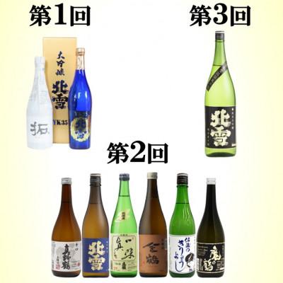 ふるさと納税 佐渡市 【毎月定期便】佐渡の酒B　全6回 |  | 01