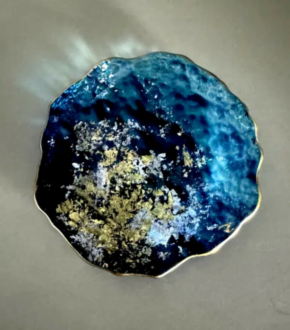 【ふるさと納税】【選べるカラー】 豆皿 口金ロック グラデーション | 食器 パーティ 漆器 工芸品 クラフト 民芸 人気 おすすめ 送料無料 ギフト プレゼント 贈り物