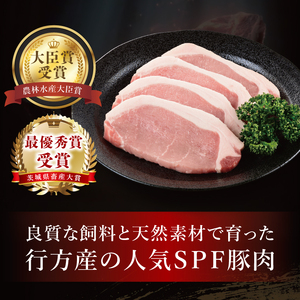 【12ヶ月定期便】【美明豚】しゃぶしゃぶ用 300g(ロース150g・ばら150g)｜肉 お肉 豚肉 美明豚 ブランド豚 しゃぶしゃぶ セット 定期便 茨城県 行方市(DT-66)