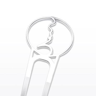 ふるさと納税 静岡市 【國廣沙織×三代目板金屋】Hiraganaかんざし　こころ　1本 |  | 01