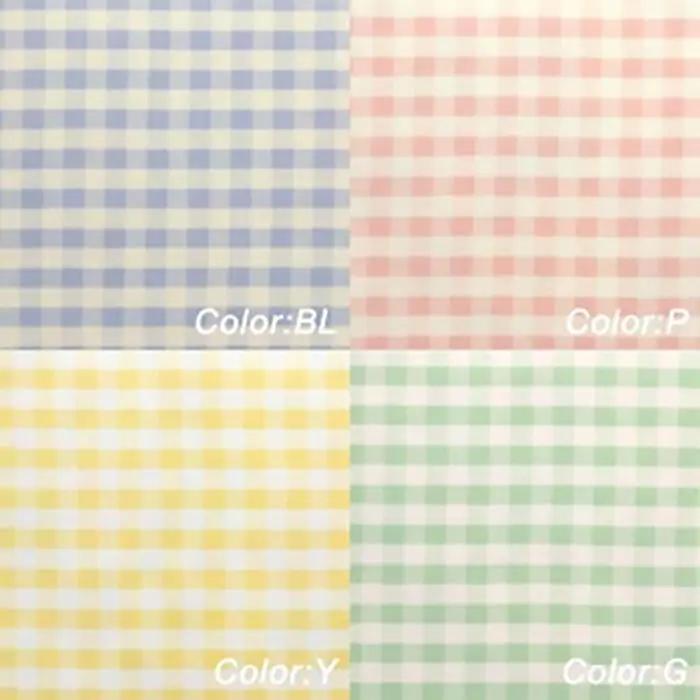 【ブルー2枚組】ST ランチョン トレー L 39cm ミルキー チェック タツクラフト 【Tk97】