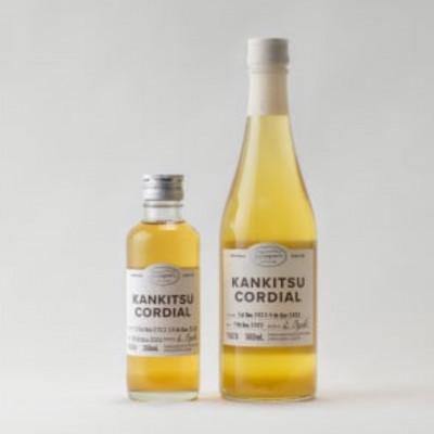 ふるさと納税 佐那河内村 《500ml&amp;200ml2種/計2本》「山神果樹薬草園」柑橘コーディアル　2本セット(濃縮シロップ)