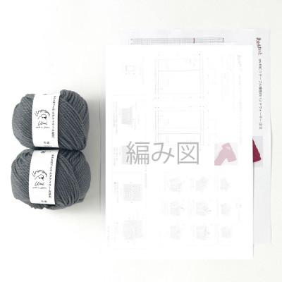 ふるさと納税 江南市 毛糸2玉で編めるケーブル模様のハンドウォーマーキット 16番色 |  | 01