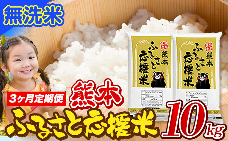 
            【3ヶ月定期便】米 無洗米 家庭用 熊本 ふるさと応援 定期便 米  10kg《申込み翌月から発送》 熊本県産 白米 精米 山江村 ブレンド米 国産 おうちご飯 予約 返礼品 発送 配送 SDGs わけあり むせんまい お米 おこめ
          