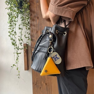 三角 コインケース 小銭入れ ミニ財布 野球 グローブ 本革 JINTO:水色