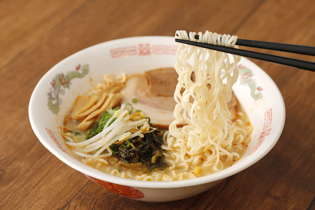 うまかっちゃん 博多からし高菜風味 30食（5袋×6パック） 豚骨ラーメン
