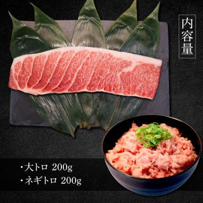 ふるさと納税 土佐市 本鮪　大トロ200g・ネギトロ200g　ネギトロセット |  | 03