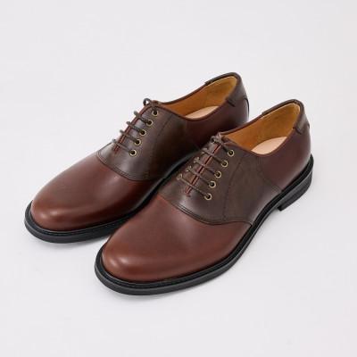 ふるさと納税 大和郡山市 奈良木型の靴　NARA　ROMAN〈ナラロマン〉NR-2371　BR　28.5cm |  | 03