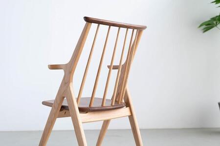 ダイニング　4点セット　OTTE　オーク　ウォールナット　大川家具