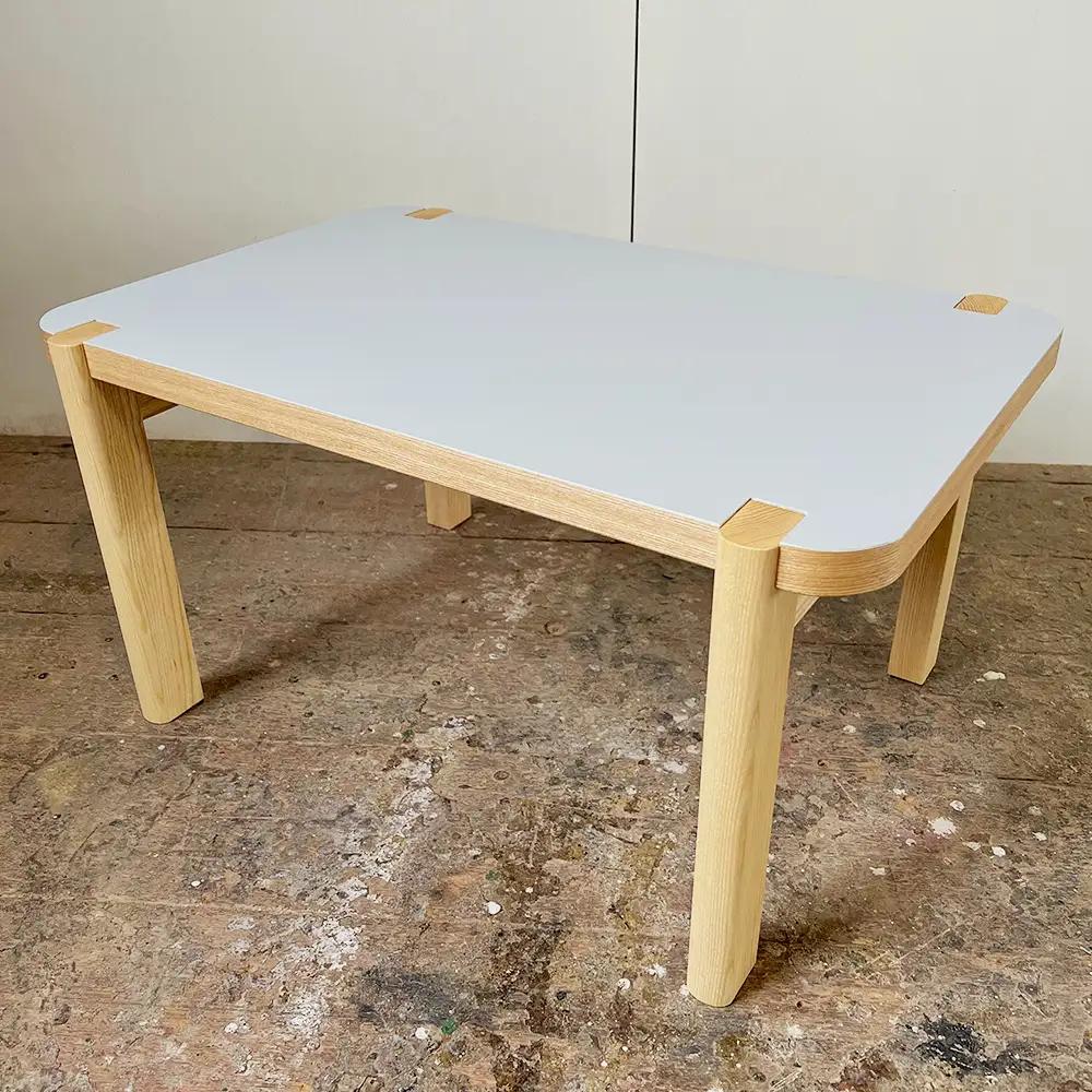 1．2．3で組み立てるちょっとのテーブル ／ 家具 ローテーブル リバーシブル 手作り 山口県 No.110