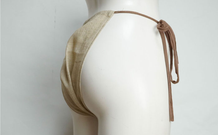 もっこふんどし 2枚組（女性・男性兼用） / オーガニック素材使用 / 瀬戸市 / 幼老ふんどし工房 [BBEB001]