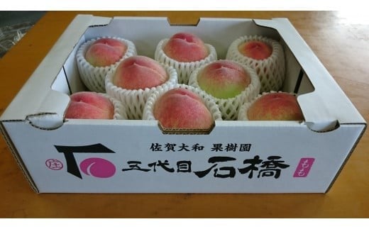 
                  石橋果樹園 日川白鳳 2kg（8～10玉）
                