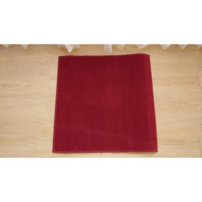 ふるさと納税 紀の川市 滑りにくい洗える　ペット向け吸着マット　58x58cm　2枚入り　<レッド>