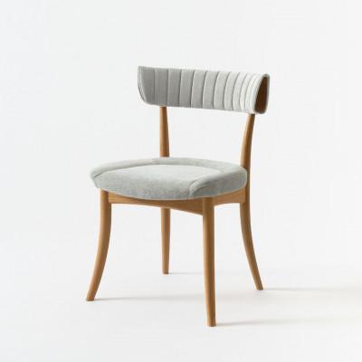 ふるさと納税 高山市 【飛騨の家具】飛騨産業HIDA　CRESCENT　チェア(背・座張り)ホワイトオーク　CG306