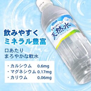 おいしい軟水miu〔ミウ〕550ｍｌ×24本セット _nm002e11