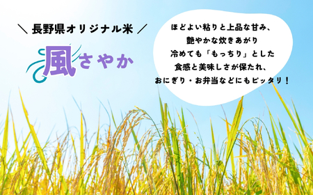【先行予約】＜令和7年産新米＞特別栽培米「やなぎはらの米　風さやか」4㎏（真空包装） (7-70)
