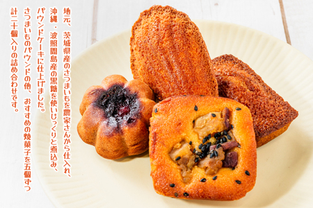 焼菓子 20コ 詰め合わせ マドレーヌ フィナンシェ スイーツ 