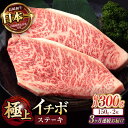 【ふるさと納税】【3回定期便】イチボ ステーキ 300g（150g×2枚） / 長崎和牛 牛肉 ステーキ A4～A5ランク 希少部位 / 諫早市 / 野中精肉店[AHCW022]